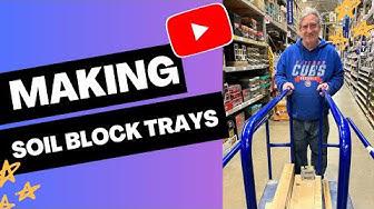'Video thumbnail for Making Soil Block Trays Day 2380 Experimental Homesteader'