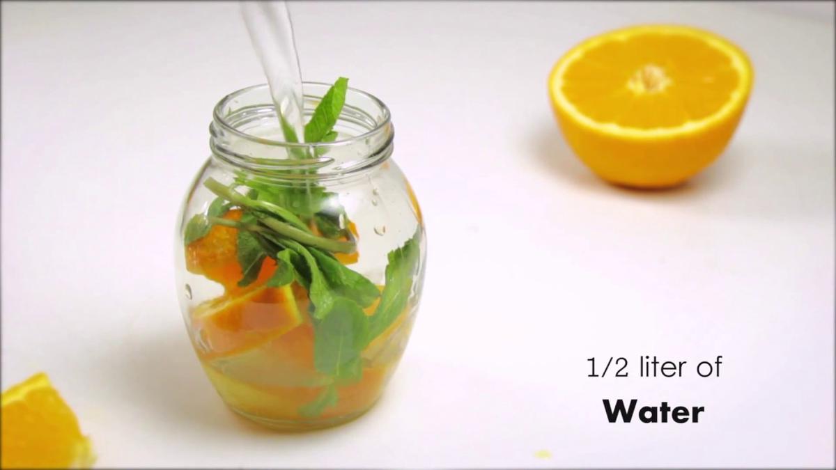 'Video thumbnail for How To Make Orange Mint Infused Water'