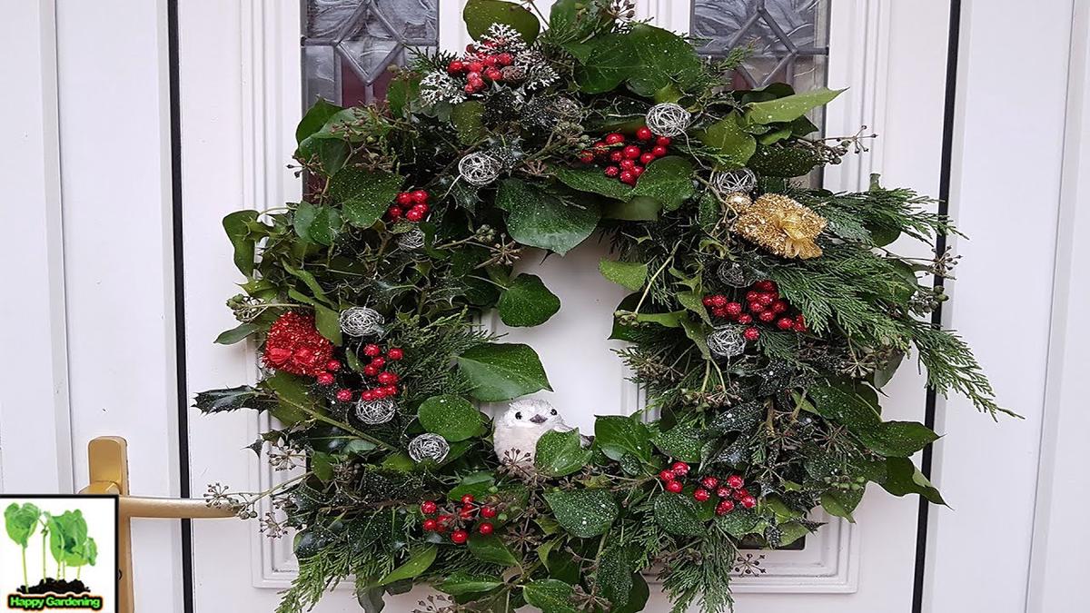'Video thumbnail for Making An Xmas Wreath From Your Garden'