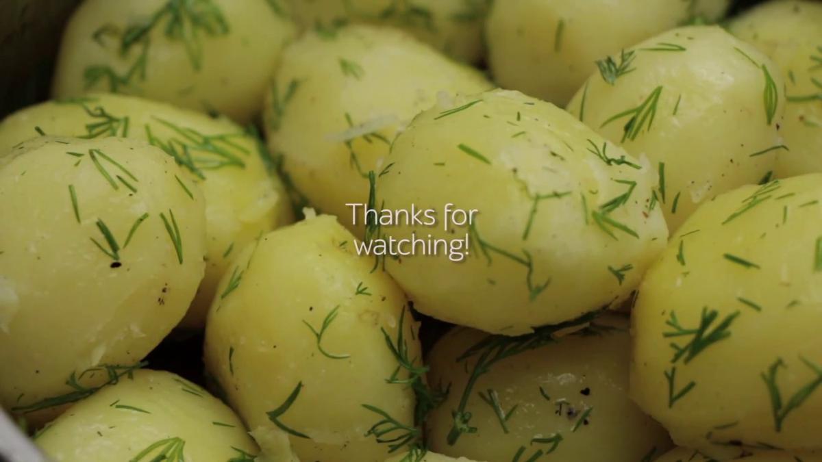 'Video thumbnail for How To Make Boiled New Potatoes With Dill'