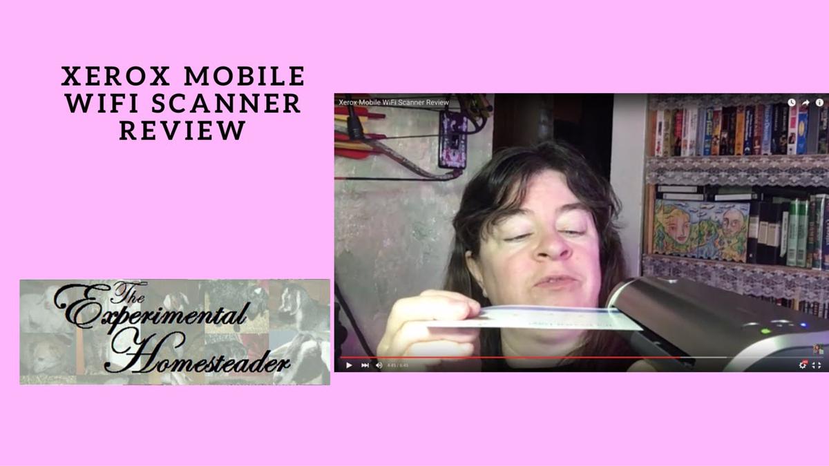 'Video thumbnail for Xerox Mobile WiFi Scanner Review'