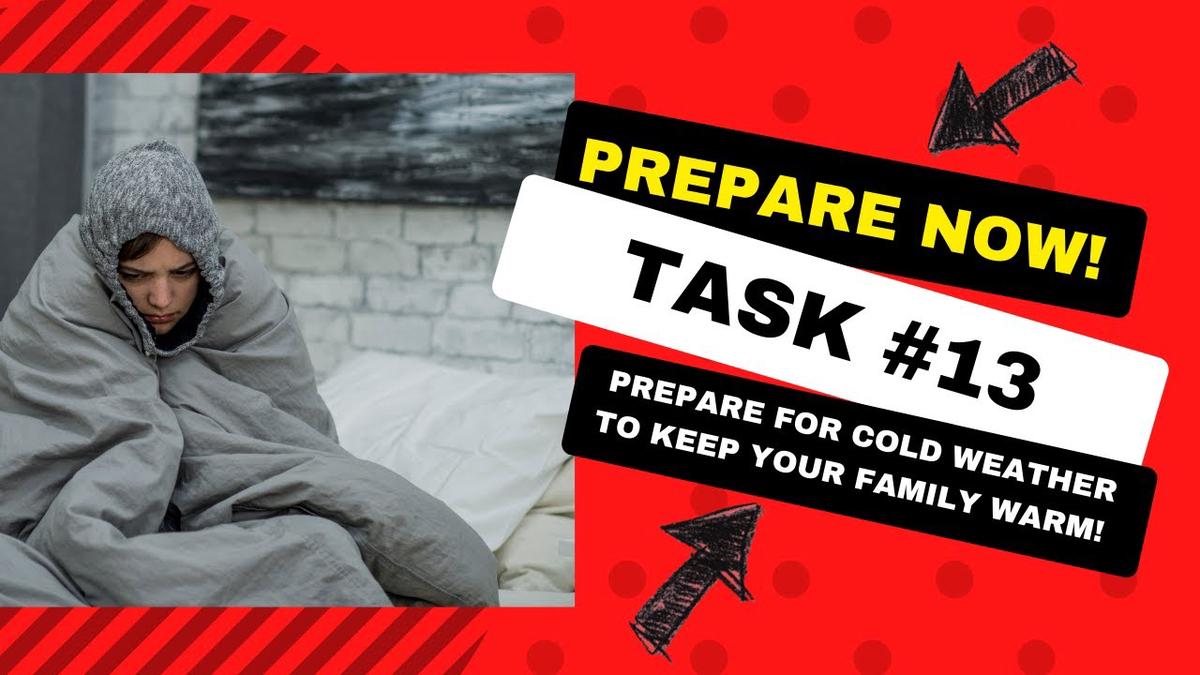'Video thumbnail for Prepare For Cold Weather To Keep Your Family Warm Day 2426 Experimental Homesteader'