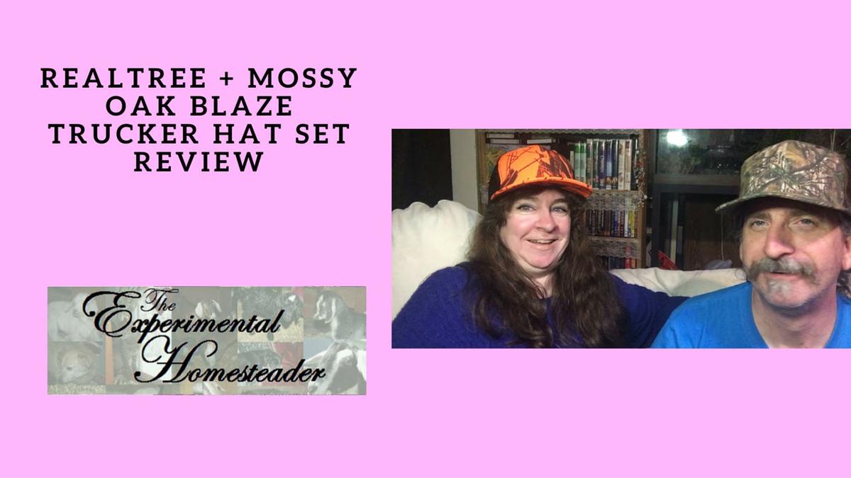 'Video thumbnail for Realtree + Mossy Oak Blaze Trucker Hat Set Review Take 2'