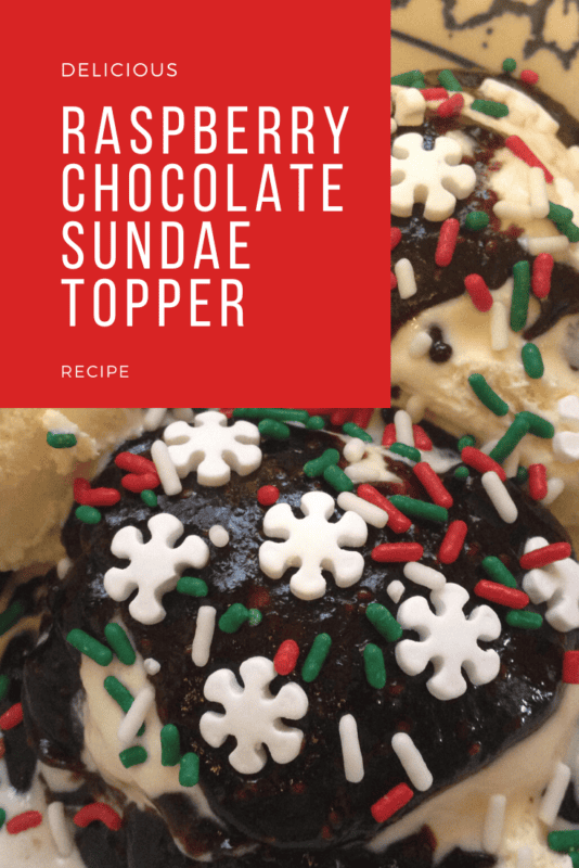 Delicious Raspberry-Chocolate Sundae Topper Recipe - Experimental ...