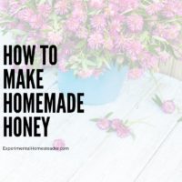 How To Make Homemade Honey