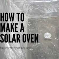 How To Make A Solar Oven