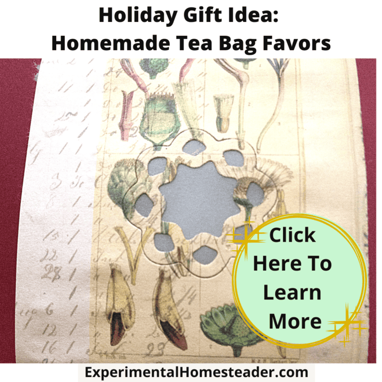 Homemade herbal tea bag tutorial for natural wellness and DIY tea blends.