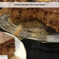 German Chocolate Cheesecake Recipe