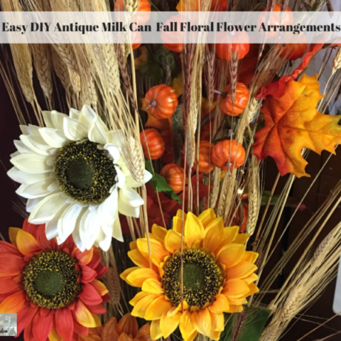 A fall flower arrangement.