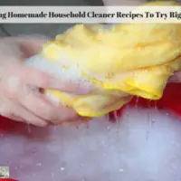 Amazing Homemade Household Cleaner Recipes To Try Right Now