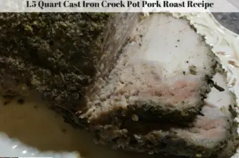 A cooked boneless pork sirloin roast on a plate.