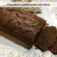 Chocolate Loaf Brunch Cake Ideas