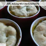 Individual chicken pot pies.