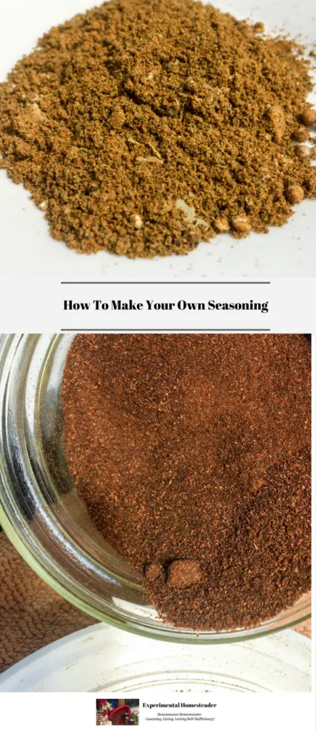 How To Make Your Own Seasoning Blends Experimental Homesteader