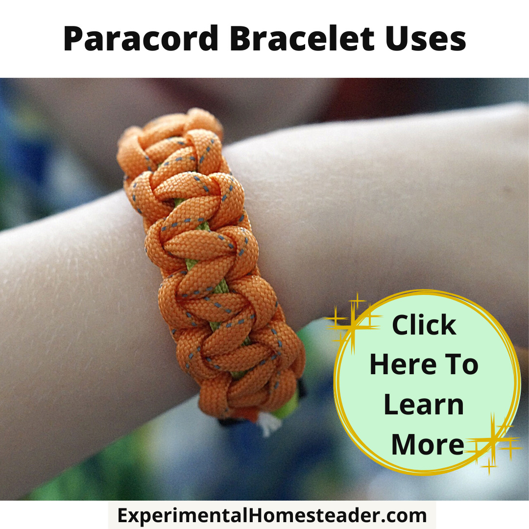 jord heltinde Typisk Paracord Bracelet Uses - Experimental Homesteader