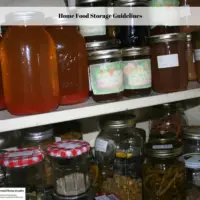 Home Food Storage Guidelines