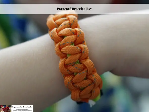 paracord bracelet uses