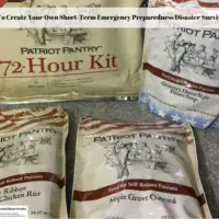 How To Create Your Own Short-Term Emergency Preparedness Disaster Survival Kit