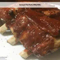 Instant Pot Pork BBQ Ribs