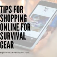 Tips For Shopping Online For Survival Gear