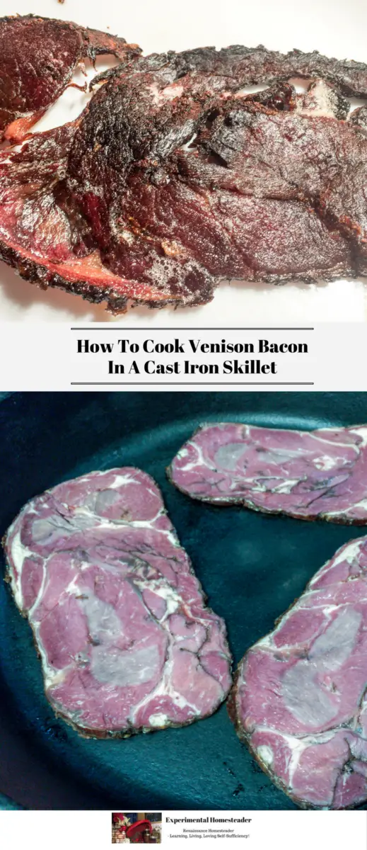 How To Cook Venison Bacon In A Cast Iron Skillet