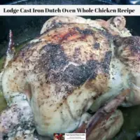 Lodge Cast Iron Dutch Oven Whole Chicken Recipe