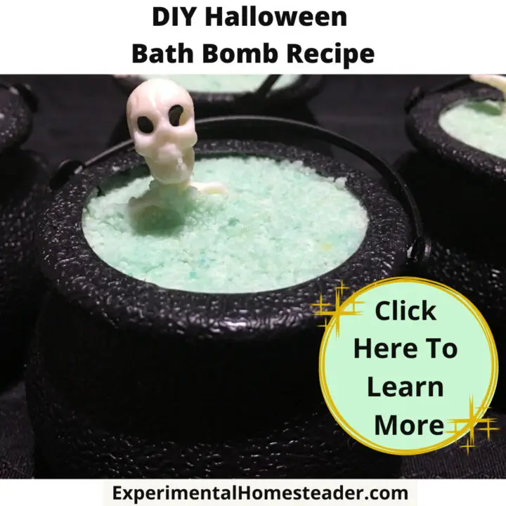 DIY Halloween Bath Bomb Recipe