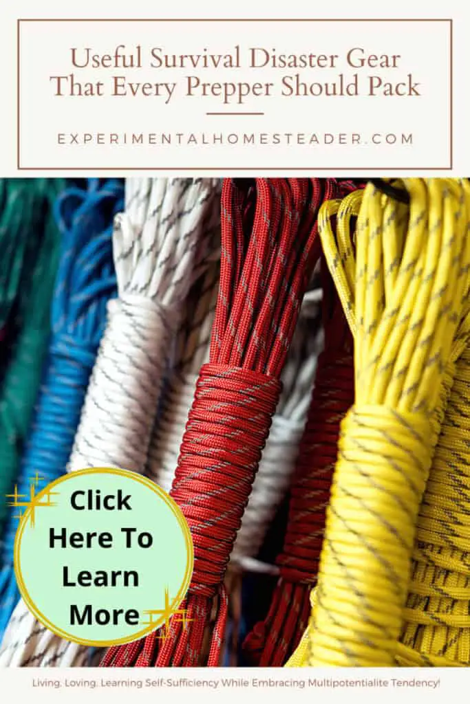 Useful Survival Disaster Gear That Every Prepper Should Pack