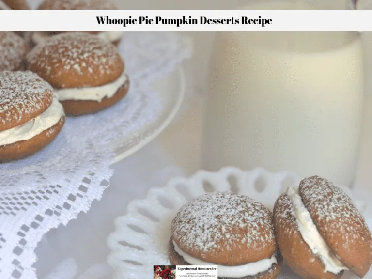 Whoopie Pies on a place with a glass of milk sitting alongside.