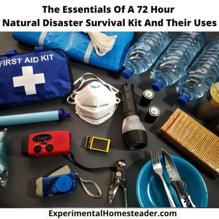 The Essentials Of A 72 Hour Natural Disaster Survival Kit And Their ...