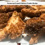 Parmesan Fennel Chicken Tender Recipe completed and ready to eat.