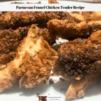 Parmesan Fennel Chicken Tender Recipe