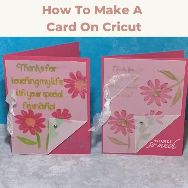 Step-by-Step: How to Make a Flower Card on Cricut Using the Fine Point Pens