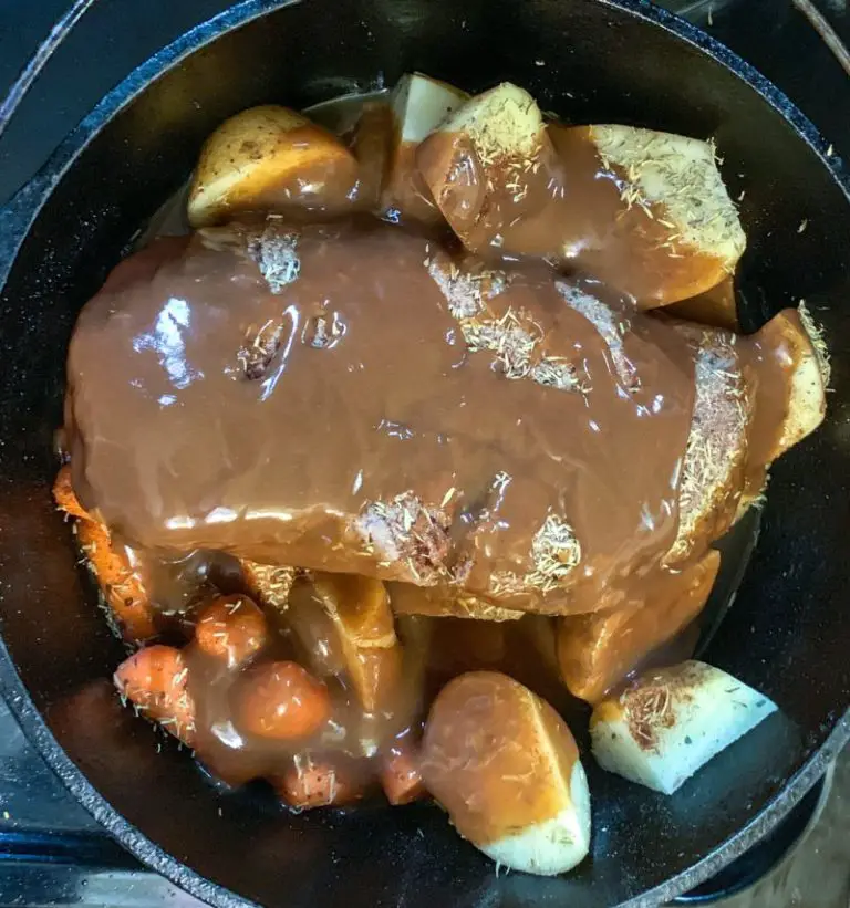 Easy Cast Iron Dutch Oven London Broil Recipe Experimental Homesteader