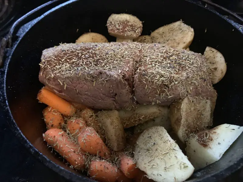 Easy Cast Iron Dutch Oven London Broil Recipe Experimental Homesteader