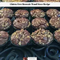 Gluten-Free Brownie Wood Stove Recipe