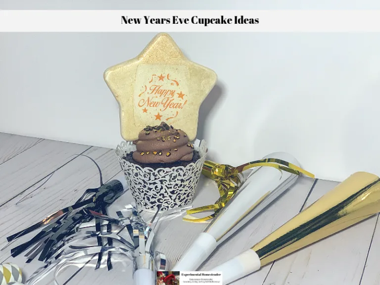 One of the ready to eat New Years Eve cupcake ideas!