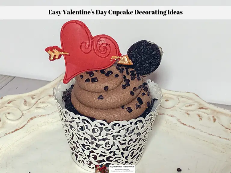 The finished cupcake ready to eat.