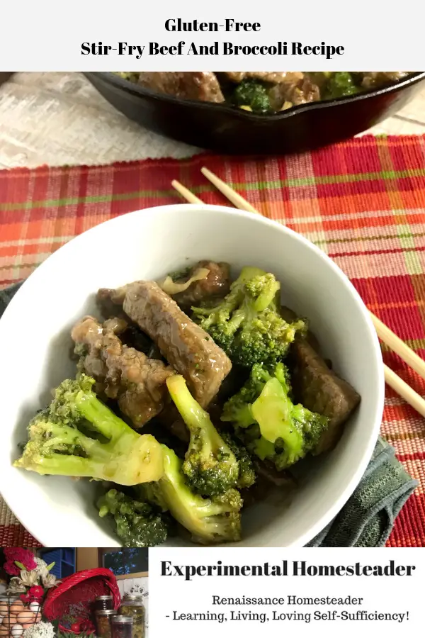 The stir-fry beef and broccoli recipe in a dish ready to be eaten.