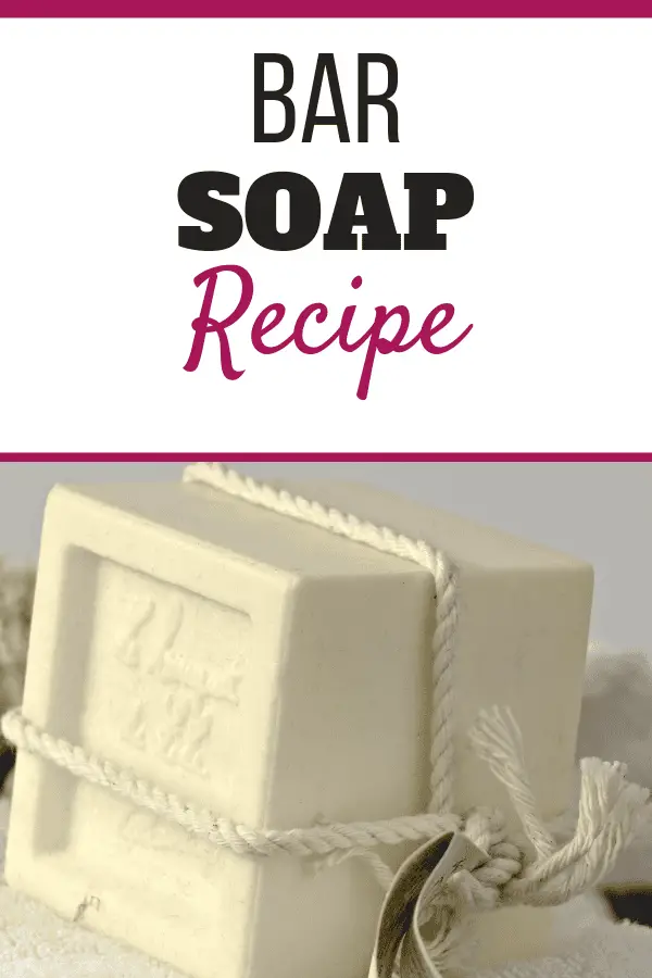 Bar Soap Recipe Experimental Homesteader