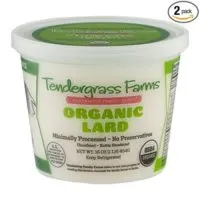 Organic Lard, 16 oz. (2 Pack)