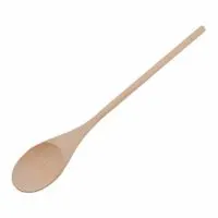 1 X Long Handle Cooking Mixing Wooden Spoon 18in P018