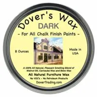 Dover's Wax for All Chalk Finish Paints - Dark