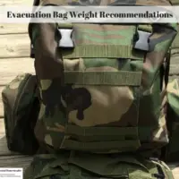 Evacuation Bag Weight Recommendations