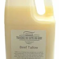 Beef Tallow Soap Making Supplies. 7 Pound Gallon.