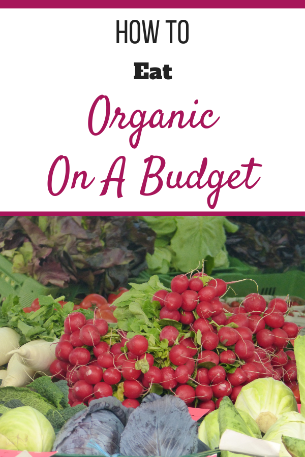 Fresh organic produce at a market.