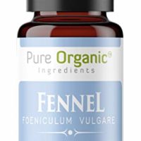 Pure Organic Ingredients Fennel Essential Oil (15 ml), Convenient Dropper Cap Bottle, Promotes Healthy Digestion, Metabolism, Liver Function, Circulation