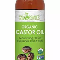 Castor Oil (16oz) USDA Organic Cold-Pressed, 100% Pure, Hexane-Free Castor Oil - Moisturizing & Healing, For Dry Skin, Hair Growth - For Skin, Hair Care, Eyelashes - Caster Oil By Sky Organics