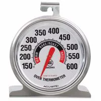 AcuRite 00620A2 Stainless Steel Oven Thermometer, 1