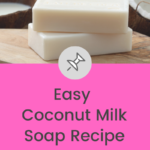 Coconut Oil Milk Soap Recipe: the added fat of the coconut milk makes for a  beautiful off-white bar, with delicious, rich a…